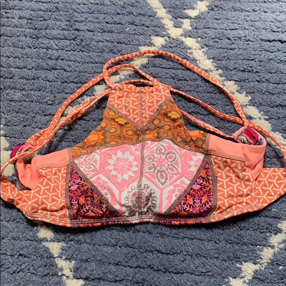 Maaji high neck bikini top
